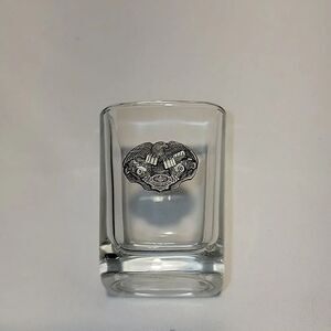 Pennzoil Outlaw shot glass